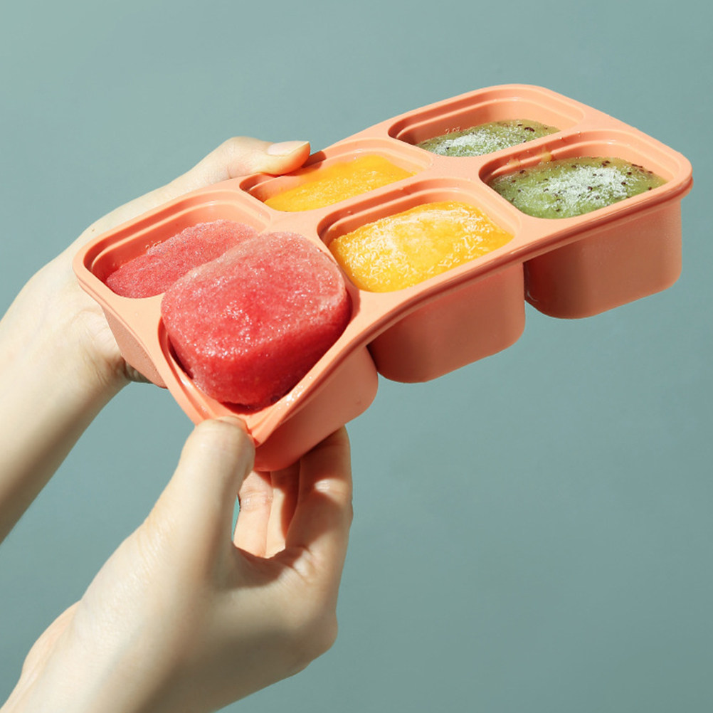 Freezer Tray Baby - 6 silikonowych pojemników na żywność dla