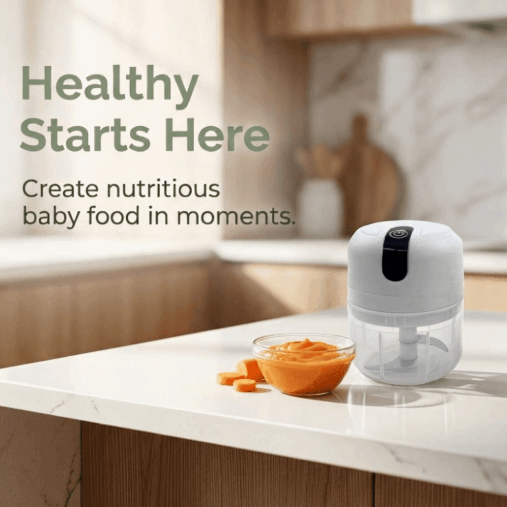 Baby Food Masher - Wielofunkcyjny Rozdrabniacz do Czosnku Mini Przenośny