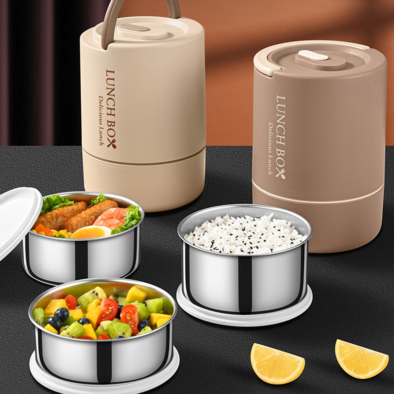 Baby Food Thermos - 4-częściowy zestaw przenośnych pojemników na lunch
