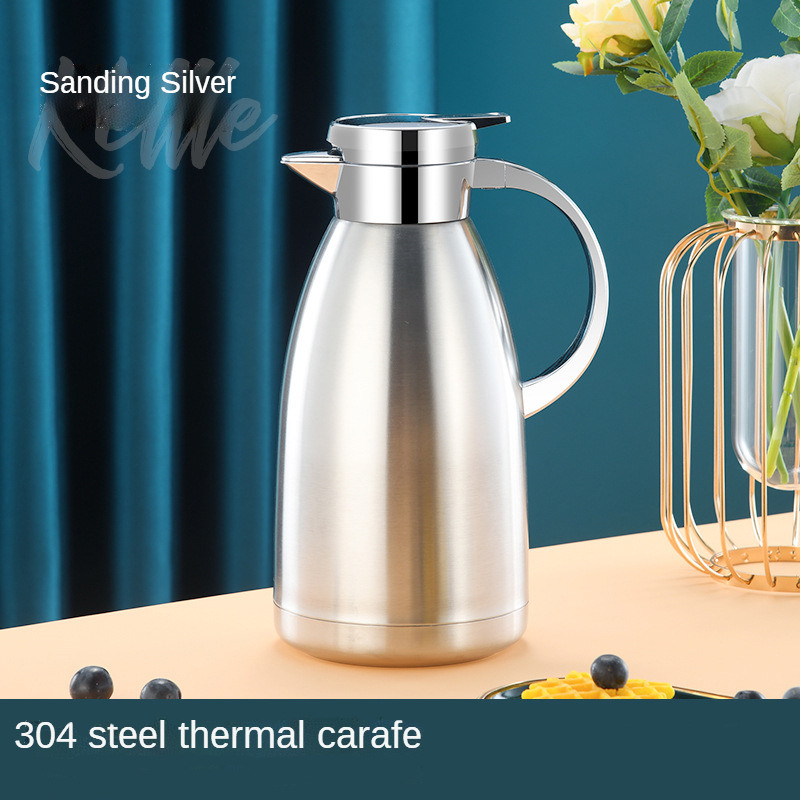 Baby Food Thermos - 2300ML Dwuścienna izolowana kolba ze stali