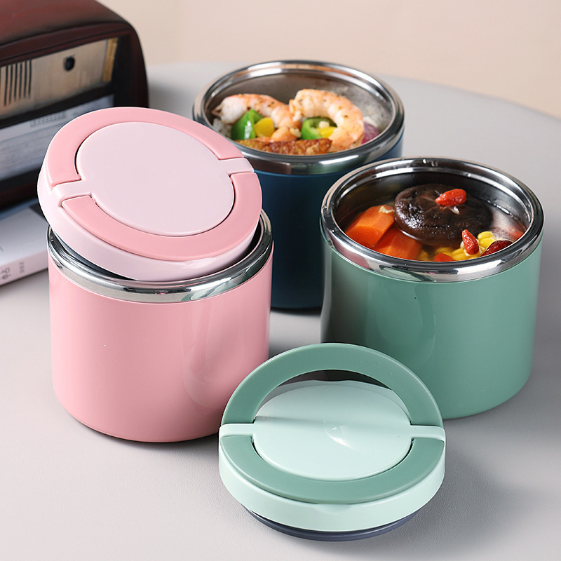Baby Food Thermos - Termos obiadowy ze stali nierdzewnej 630/1000ml,