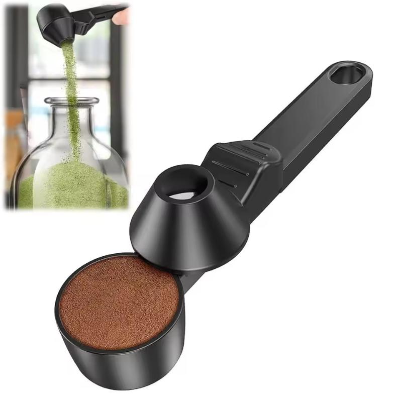 Baby Food With Protein - Szczelna, regulowana, przesuwana miarka do kawy,