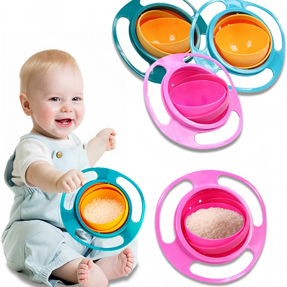 Baby Food Chart - Obrotowa miska do karmienia niemowląt z