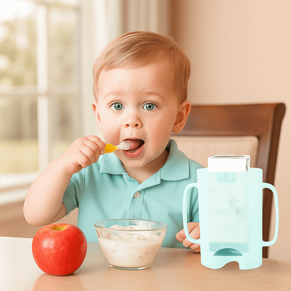 Baby Food Reusable Pouches - Plastikowy uchwyt na torebkę do wyciskania