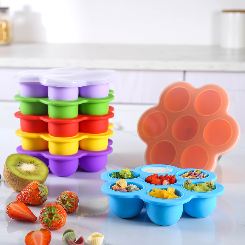 Freezer Tray Baby - Forma silikonowa do mrożenia pokarmów dla