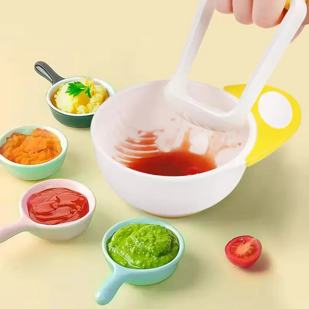 Baby Food Masher - Zestaw 2 misek do tłuczenia i