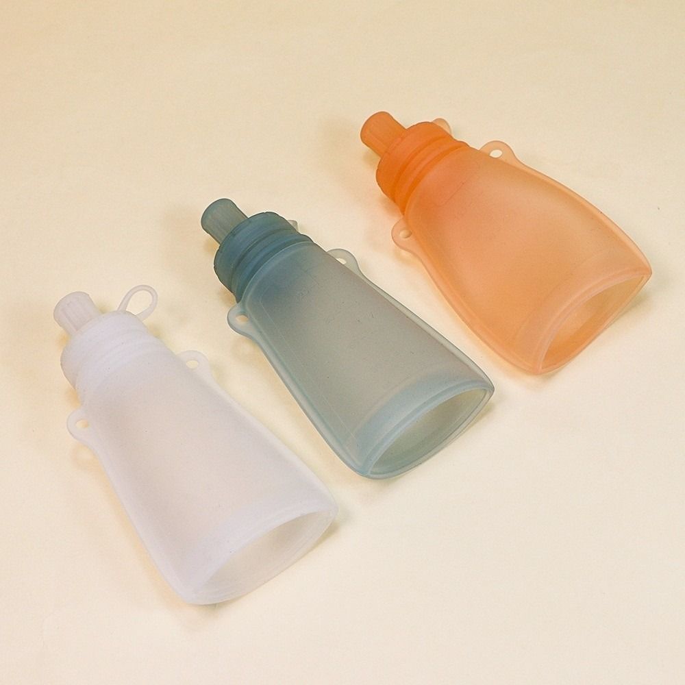 Baby Food Reusable Pouches - Woreczek silikonowy na pokarm dla niemowląt,
