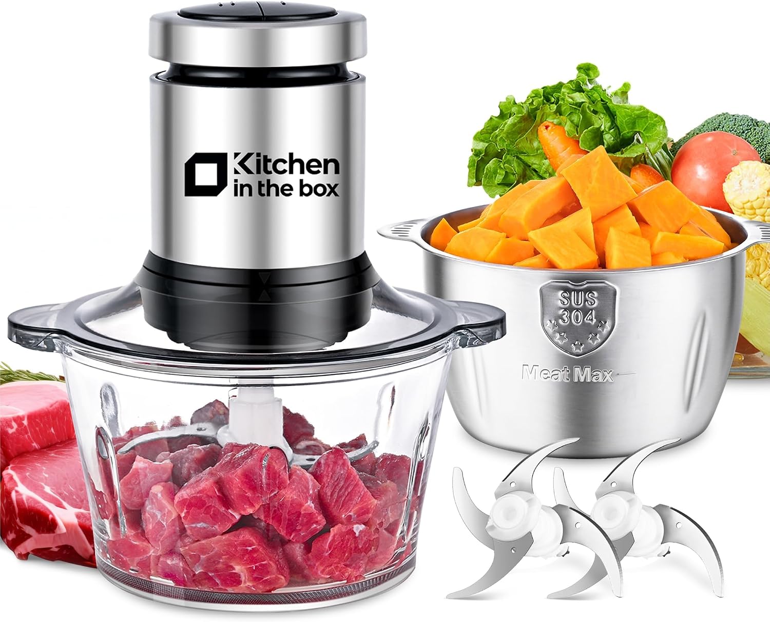 Veggie Baby Food - Robot kuchenny i maszynka do mielenia