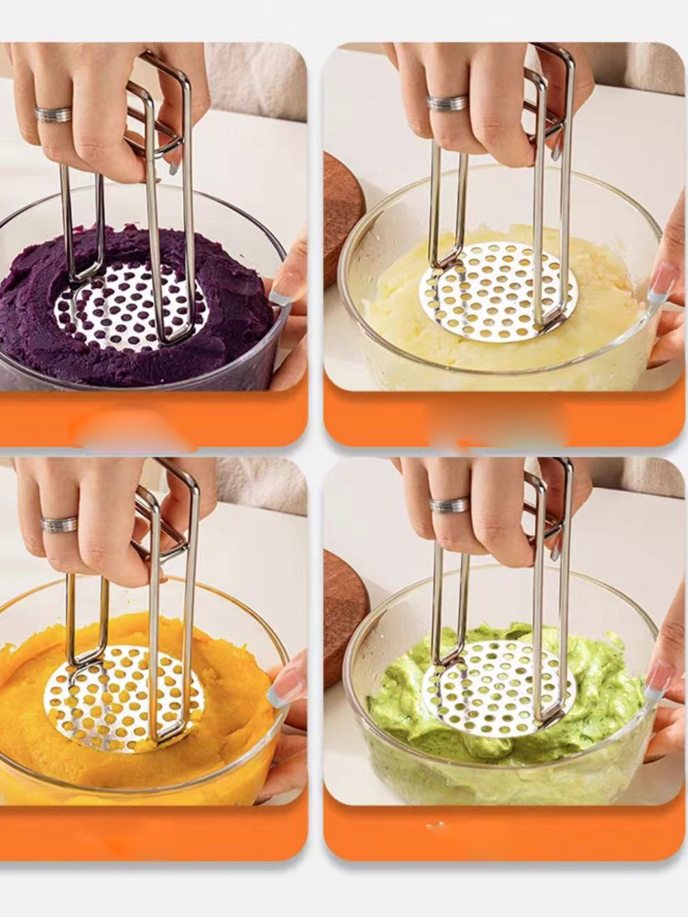 Tłuczek do ziemniaków ze stali – Baby Food Masher recenzja i cena