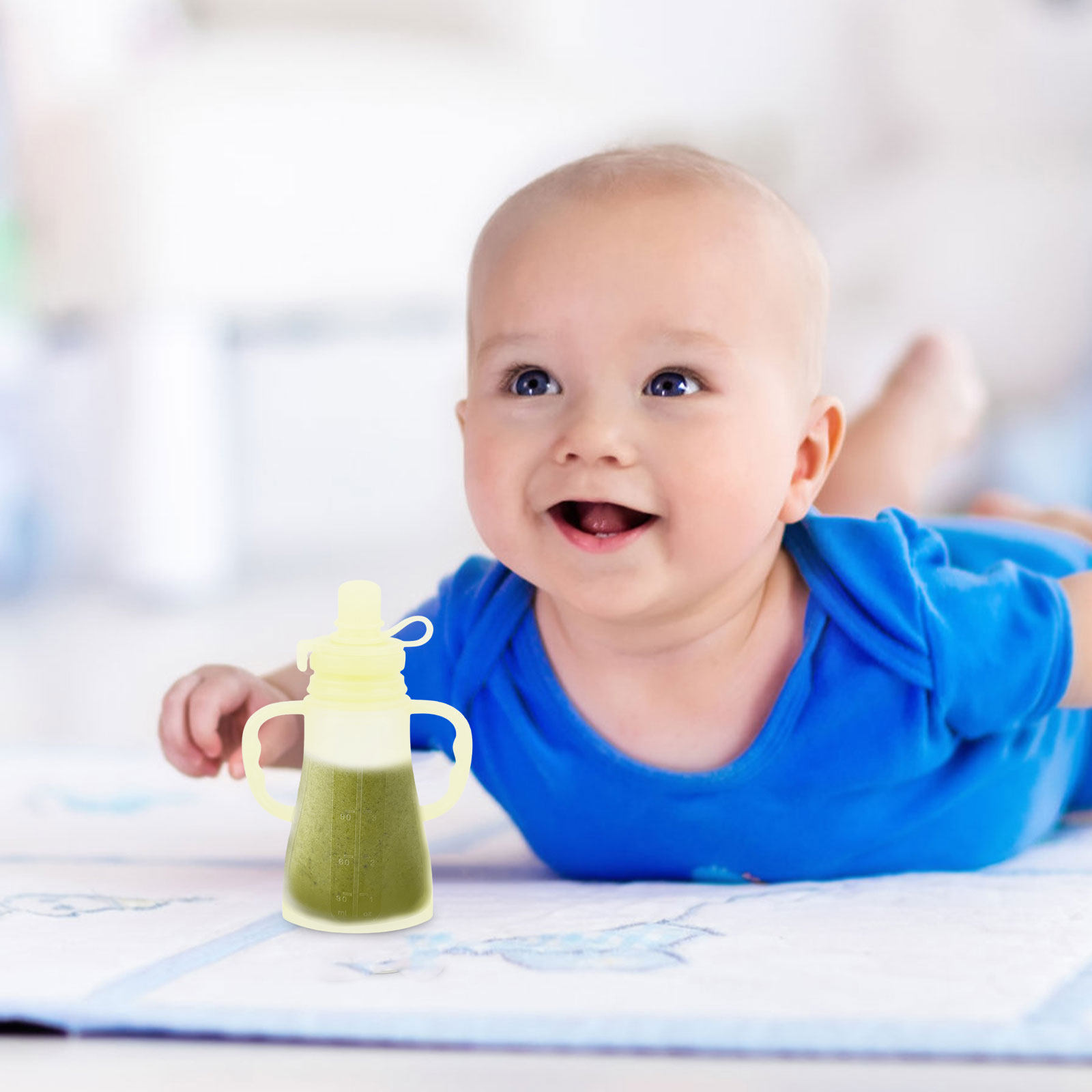 Silikonowe woreczki na jedzeni – Baby Food Reusable Pouches recenzja i cena