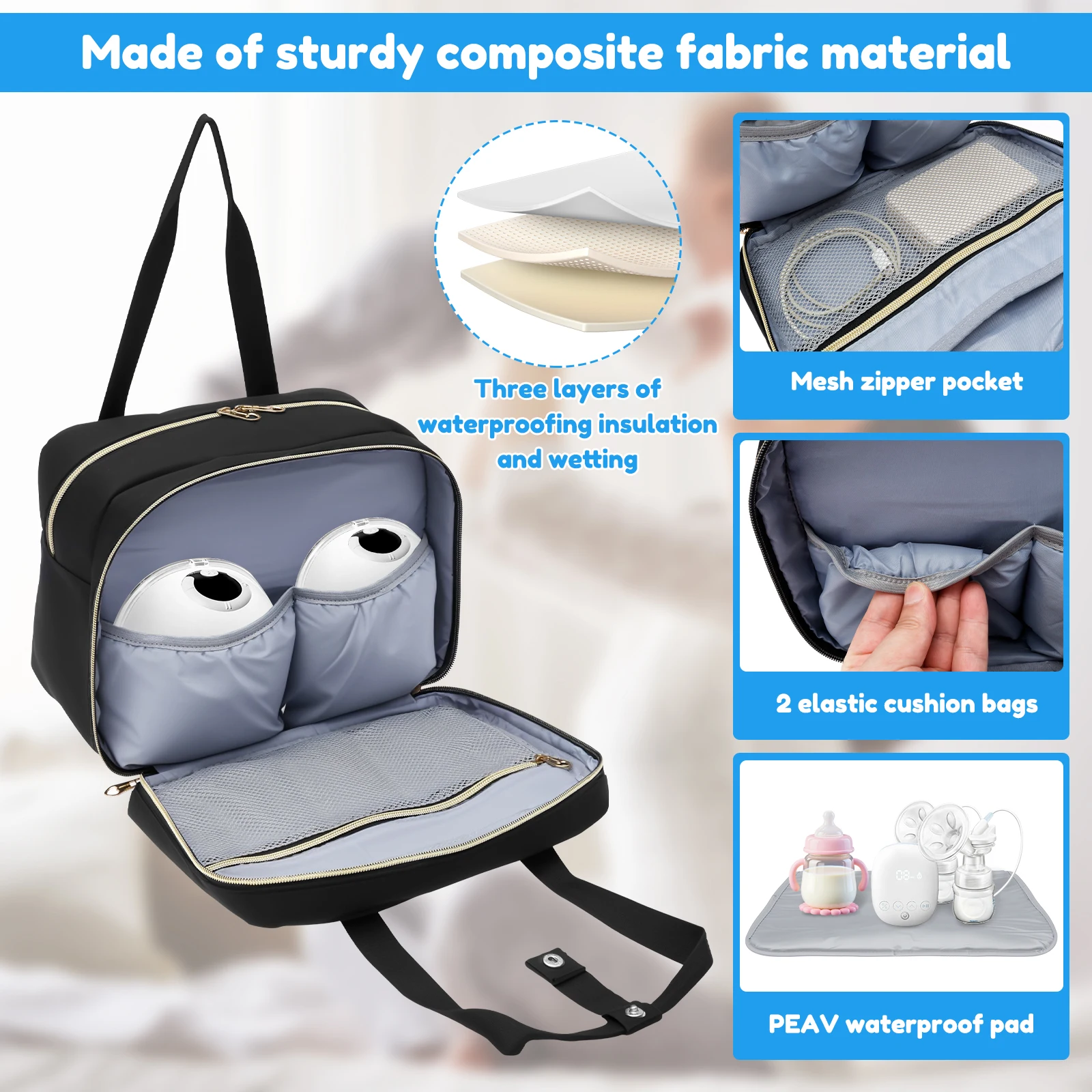 Torba do przechowywania mleka  – Baby Food Warmer Portable recenzja i cena
