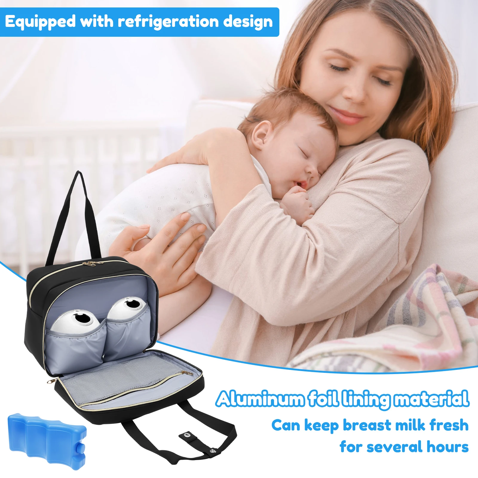 Torba do przechowywania mleka  – Baby Food Warmer Portable recenzja i cena