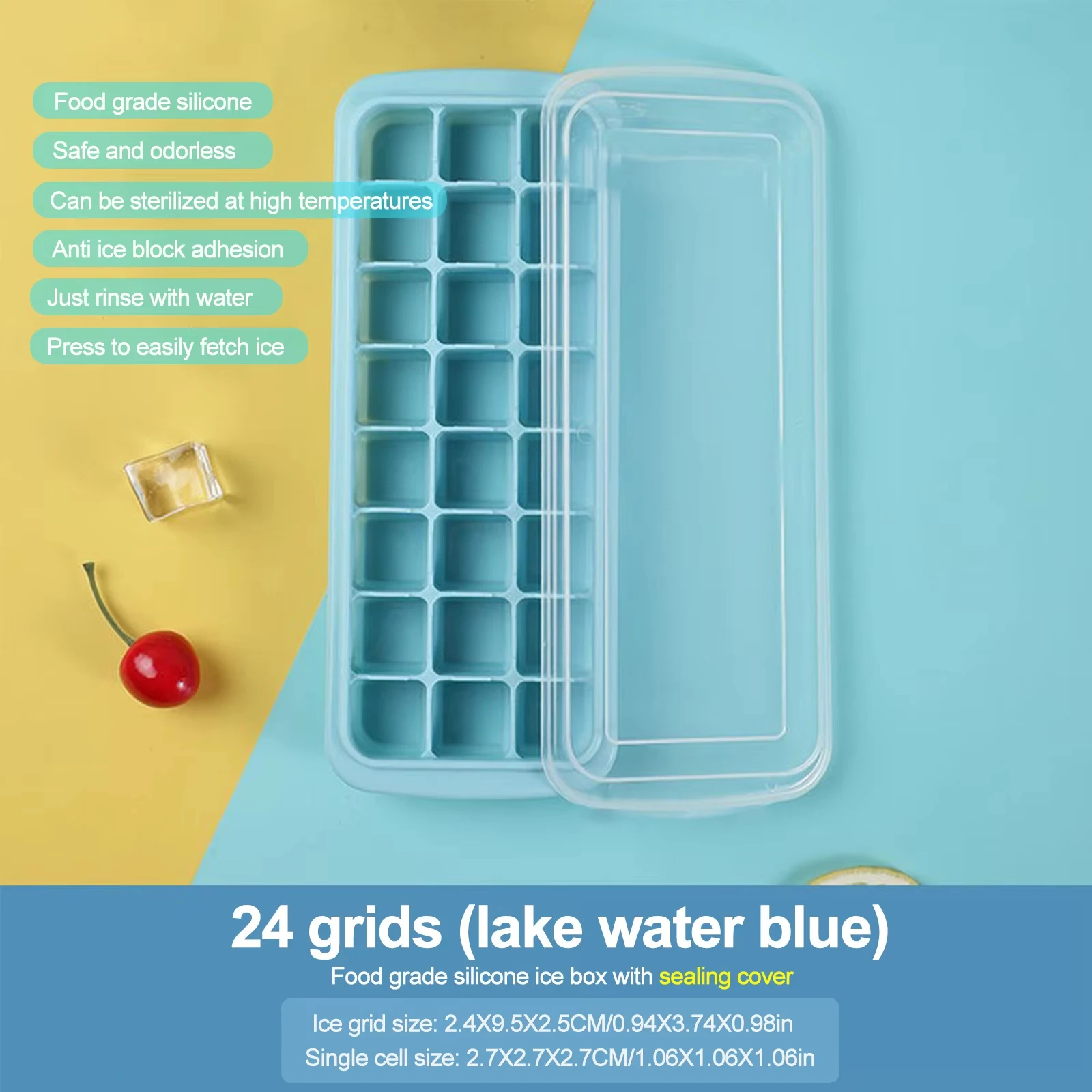 Forma silikonowa na kostki lod – Freezer Tray Baby recenzja i cena