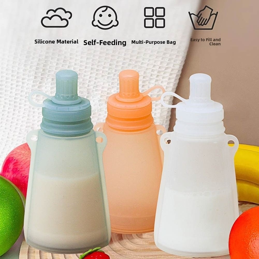 Wielorazowy silikonowy worecze – Baby Food Reusable Pouches recenzja i cena