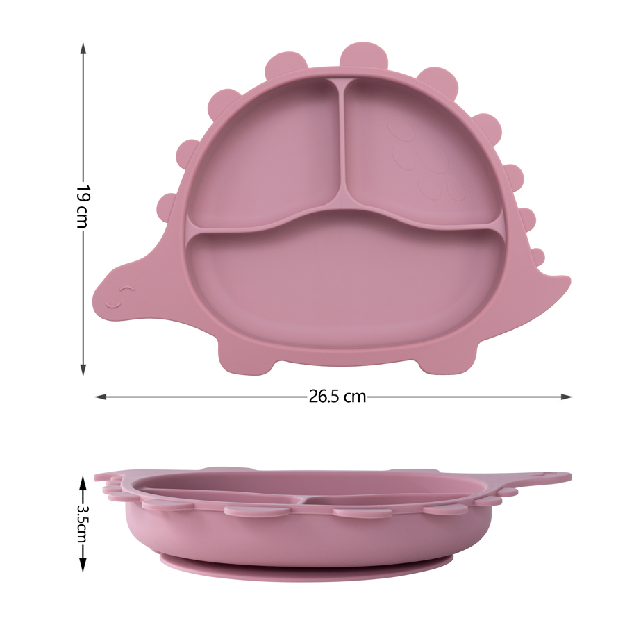 1 szt. BPA Free dinozaur naczy – Baby Food Chart recenzja i cena