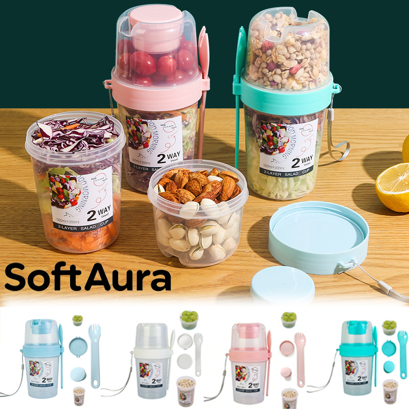 SoftAura Śniadaniowe Kubeczki  – Baby Food Thermos recenzja i cena