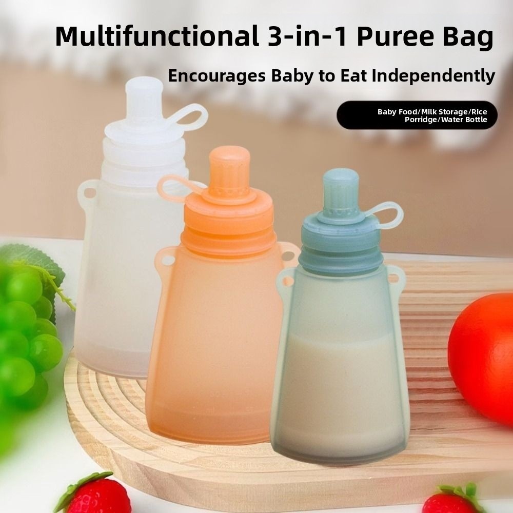 Woreczek silikonowy na pokarm  – Baby Food Reusable Pouches recenzja i cena