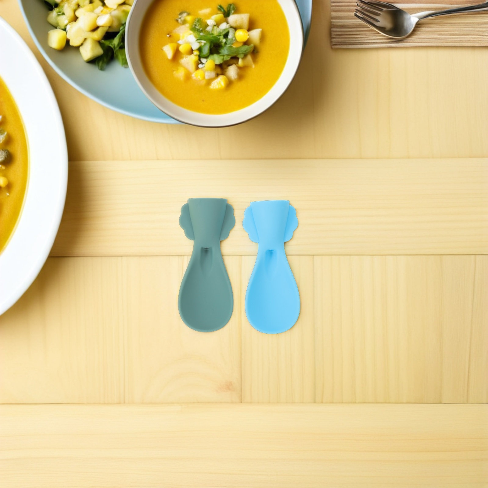 4 sztuki silikonowych łyżeczek – Baby Food Reusable Pouches recenzja i cena