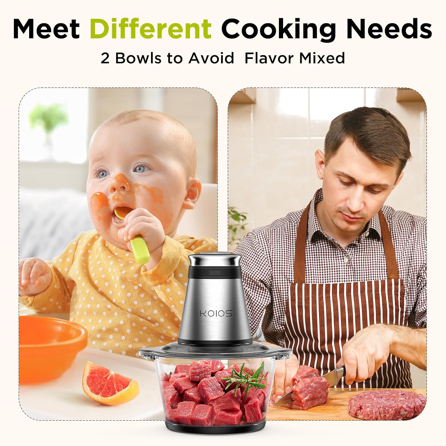 Rozdrabniacz do żywności 500W, – Veggie Baby Food recenzja i cena